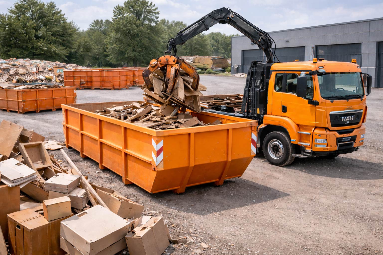 Entsorgung und Containerstellung von und für Sperrmüll